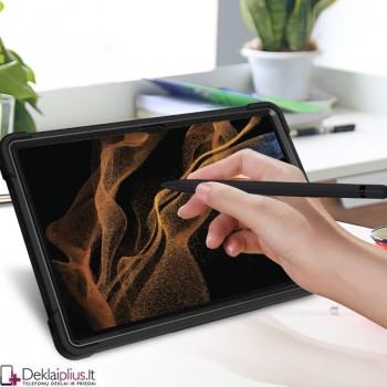 Smūgiams atsparus dėklas planšetei - su kojele (Samsung Tab S8 Ultra /Tab S9 Ultra (x910-x916/Tab S10 Ultra SM-X920-X926B) Smūgiams atsparus dėklas planšetei - su kojele (Samsung Tab S8 Ultra /Tab S9 Ultra (x910-x916/Tab S10 Ultra SM-X920-X926B)